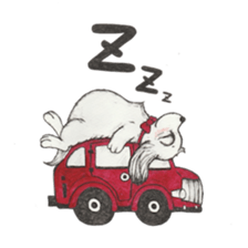 RYOMA SAEKI's LINE sticker Dog and Fish sticker #14720023