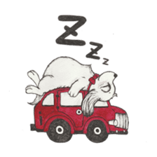 RYOMA SAEKI's LINE sticker Dog and Fish sticker #14720023