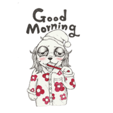 RYOMA SAEKI's LINE sticker Dog and Fish sticker #14720025