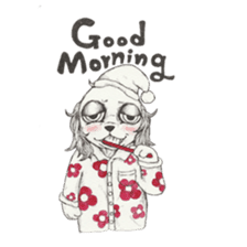 RYOMA SAEKI's LINE sticker Dog and Fish sticker #14720025