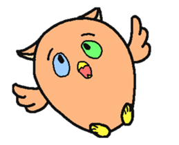 Amination HoHoHo Owl sticker #14720551