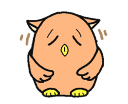 Amination HoHoHo Owl sticker #14720552