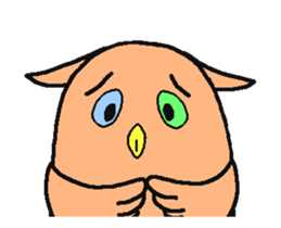 Amination HoHoHo Owl sticker #14720555