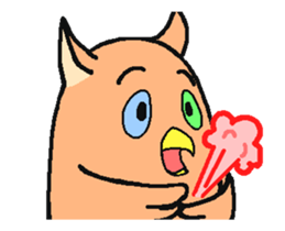 Amination HoHoHo Owl sticker #14720556