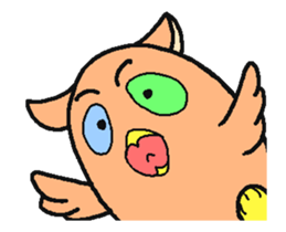 Amination HoHoHo Owl sticker #14720558