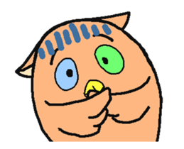 Amination HoHoHo Owl sticker #14720564