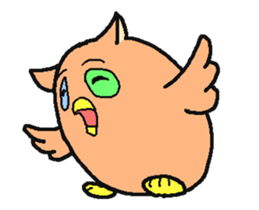 Amination HoHoHo Owl sticker #14720565