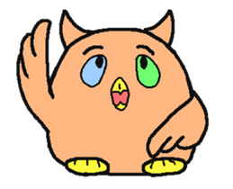 Amination HoHoHo Owl sticker #14720566