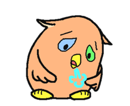 Amination HoHoHo Owl sticker #14720567
