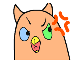 Amination HoHoHo Owl sticker #14720572