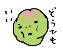 The sorrows of young plum renewal sticker #14720697