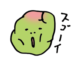 The sorrows of young plum renewal sticker #14720706