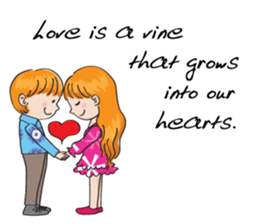 lover talk sticker #14720735