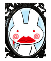 World of white rabbit 2 sticker #14721252