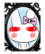 World of white rabbit 2 sticker #14721253