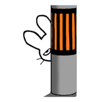 World of white rabbit 2 sticker #14721254