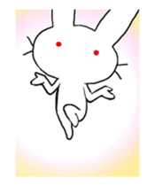 World of white rabbit 2 sticker #14721258