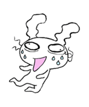 World of white rabbit 2 sticker #14721264