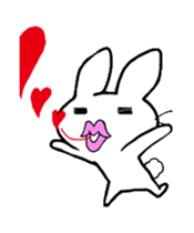 World of white rabbit 2 sticker #14721267