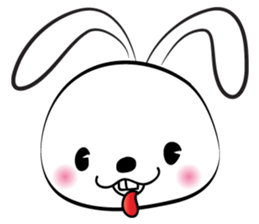 rabbit cute cute sticker #14721440