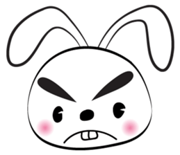 rabbit cute cute sticker #14721446