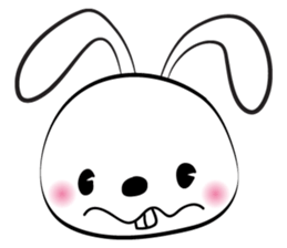 rabbit cute cute sticker #14721447