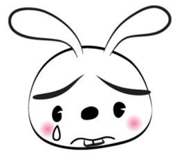 rabbit cute cute sticker #14721449