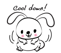rabbit cute cute sticker #14721451