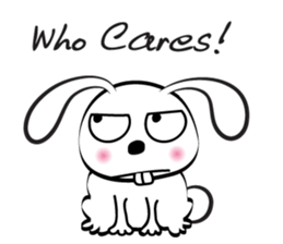 rabbit cute cute sticker #14721455