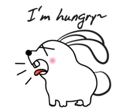 rabbit cute cute sticker #14721461