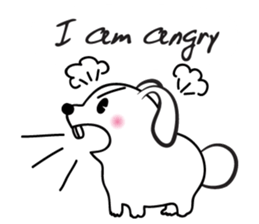 rabbit cute cute sticker #14721468