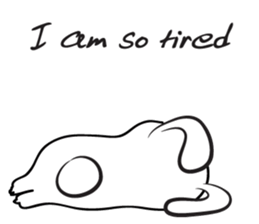 rabbit cute cute sticker #14721470