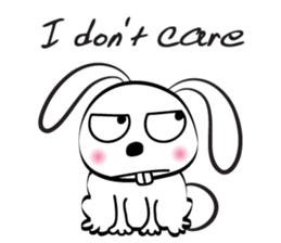 rabbit cute cute sticker #14721471