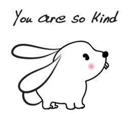 rabbit cute cute sticker #14721474