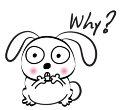 rabbit cute cute sticker #14721476