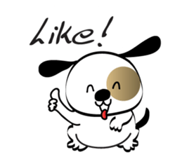 puppy cute cute sticker #14721825