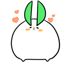 Yuki Usagi Maru Sticker sticker #14722250