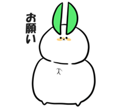 Yuki Usagi Maru Sticker sticker #14722252