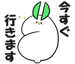 Yuki Usagi Maru Sticker sticker #14722260