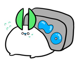 Yuki Usagi Maru Sticker sticker #14722263