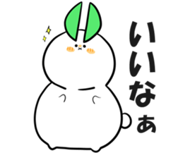 Yuki Usagi Maru Sticker sticker #14722272