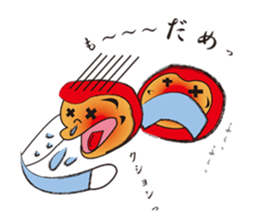 Interesting and pretty Dharma doll sticker #14722289