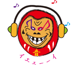 Interesting and pretty Dharma doll sticker #14722292