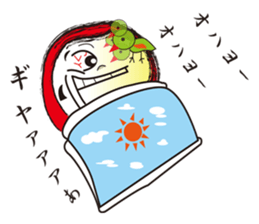 Interesting and pretty Dharma doll sticker #14722307