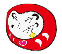 Interesting and pretty Dharma doll sticker #14722316