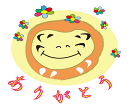 Interesting and pretty Dharma doll sticker #14722317