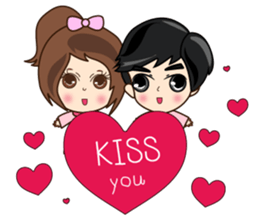 P'Peng Happy Valentine's Day 2017 sticker #14722957