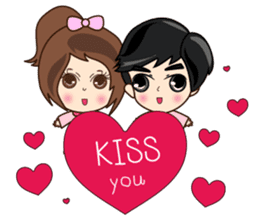 P'Peng Happy Valentine's Day 2017 sticker #14722957