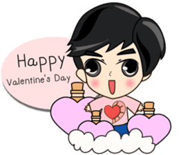 P'Peng Happy Valentine's Day 2017 sticker #14722963