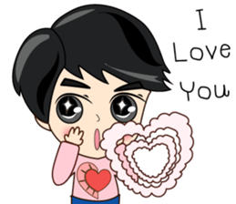 P'Peng Happy Valentine's Day 2017 sticker #14722978